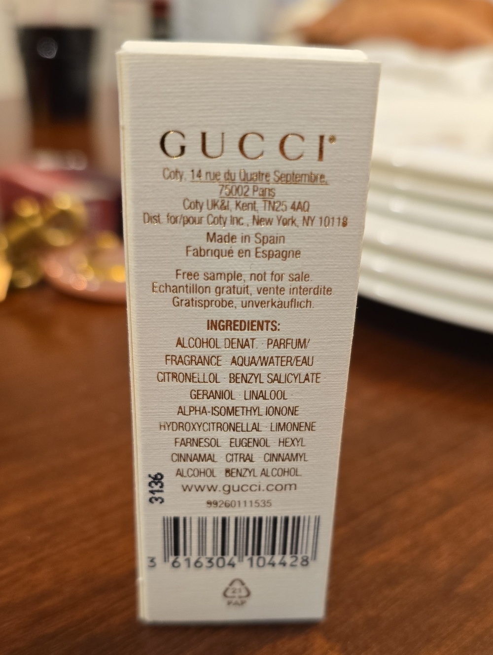 Gucci Where My Heart Beats 1.5 ml - NEW - Picture 2 of 5